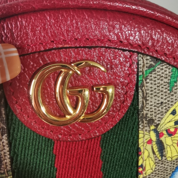 (Sold)100% Authentic Gucci Ophidia Supreme Canvas Floral Backpack - Picture 8 of 16